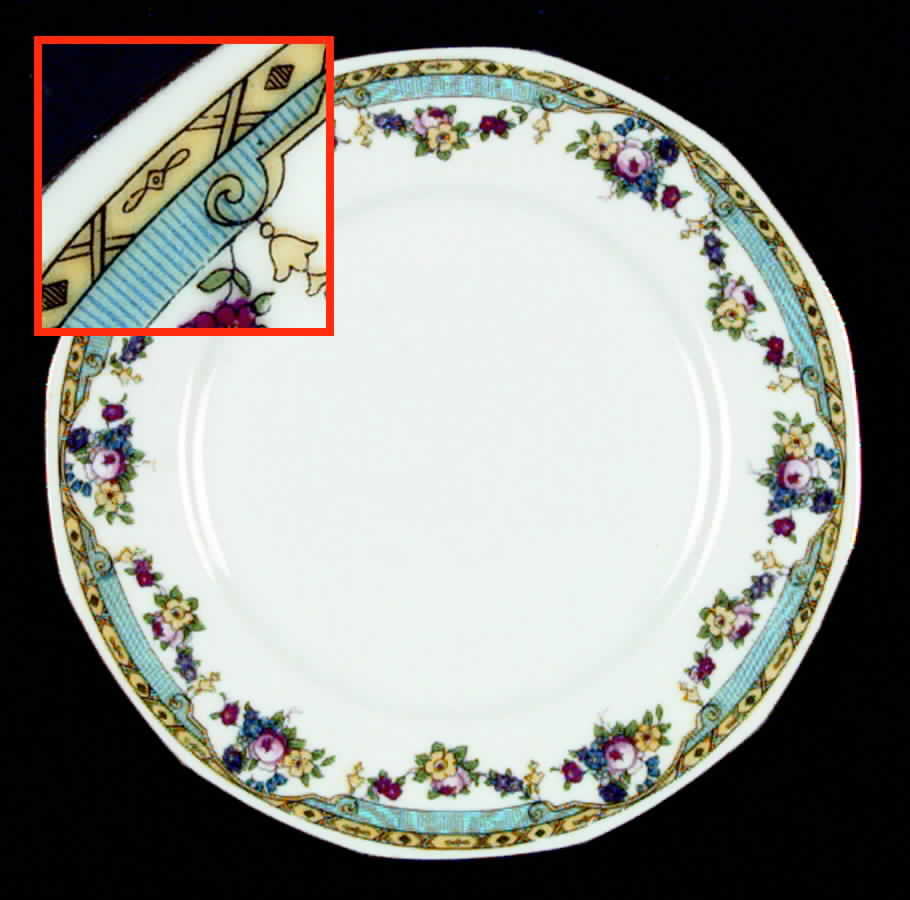 Cairo Bread & Butter Plate by Thun-1