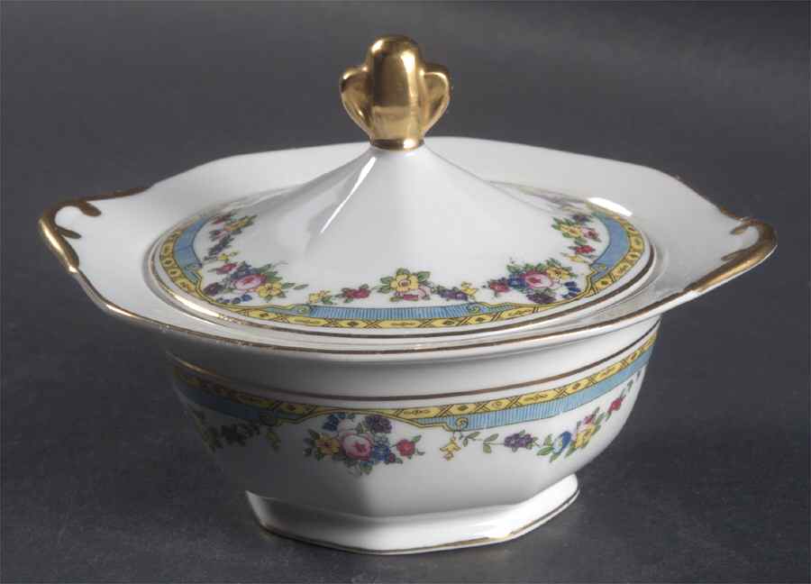 Cairo Sugar Bowl & Lid by Thun-1