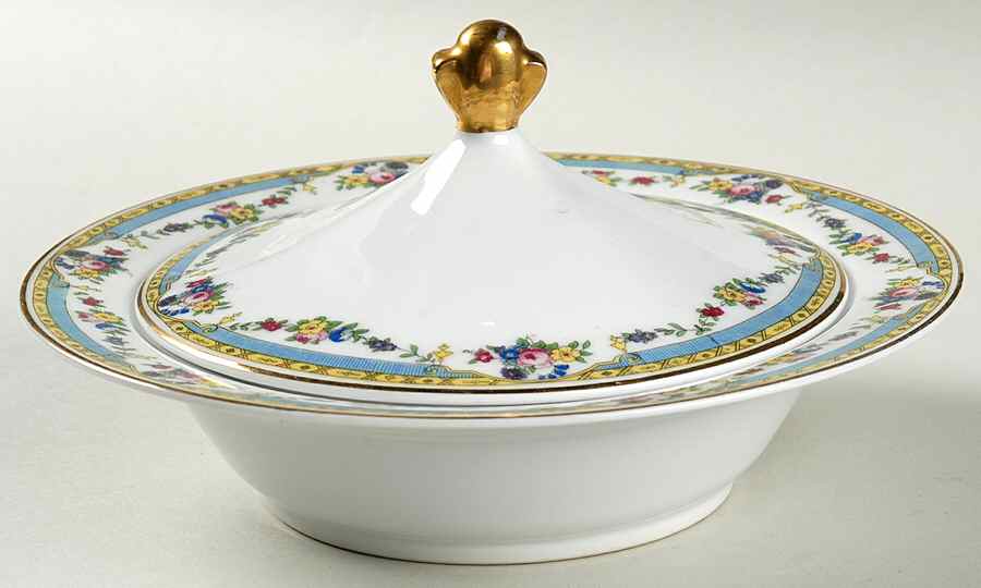 Cairo Round Covered Butter by Thun-1