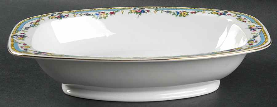 Cairo 10" Oval Vegetable Bowl by Thun-1