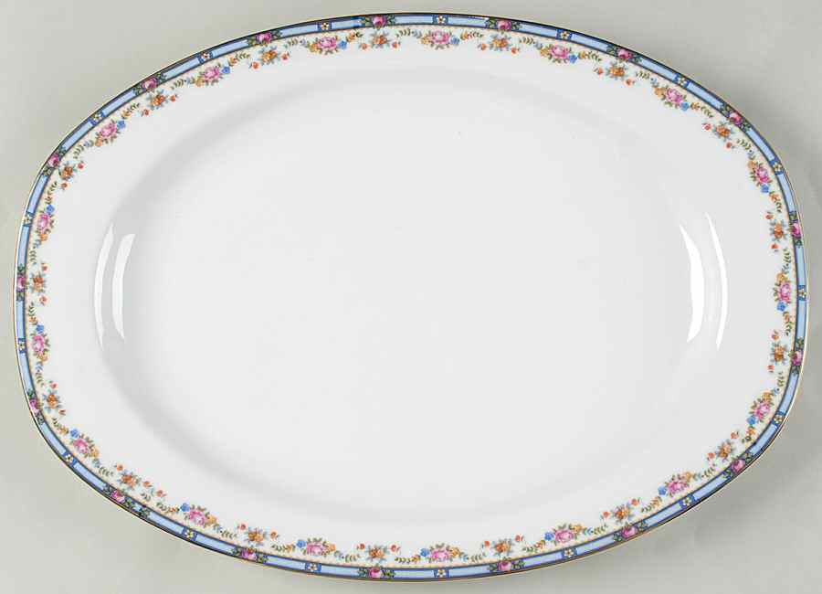 Carlton 15" Oval Serving Platter by Thun-1