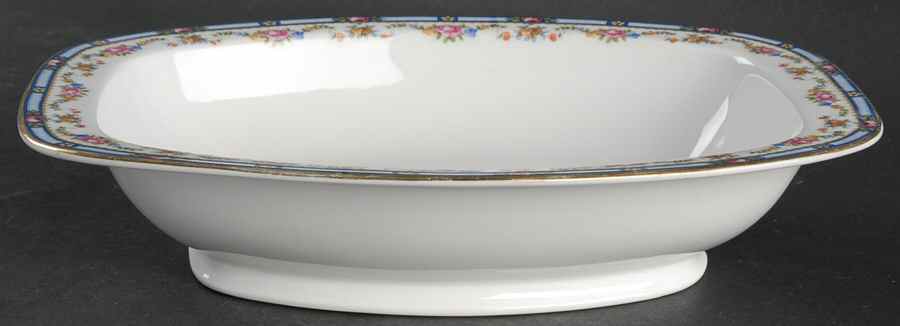 Carlton 10" Oval Vegetable Bowl by Thun-1