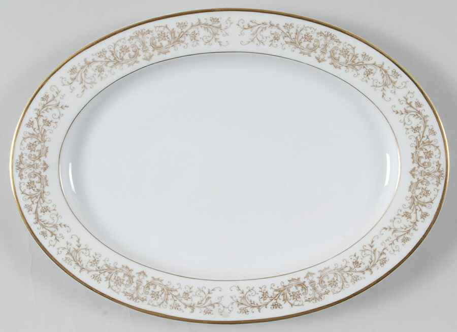 Claridge 12" Oval Serving Platter by Thun-1