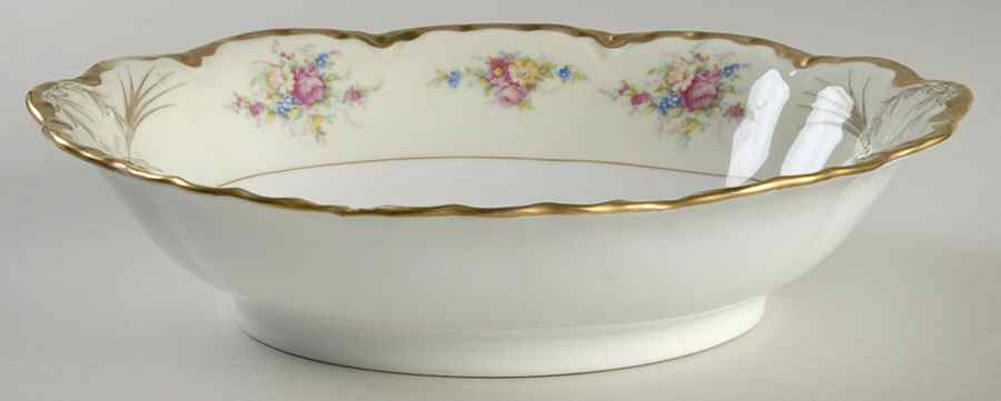 Columbia 10" Oval Vegetable Bowl by Thun-1