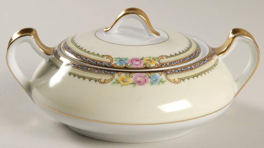 Delaware-Derby Sugar Bowl & Lid by Thun-1
