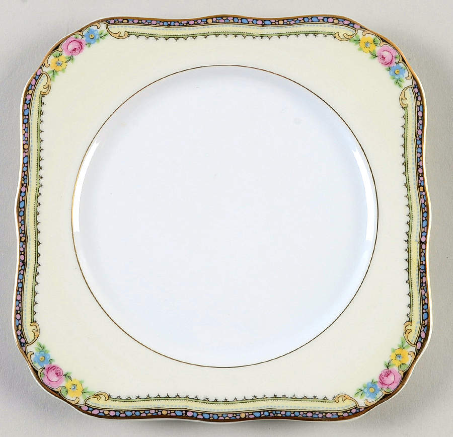 Delaware-Derby Square Salad Plate by Thun-1