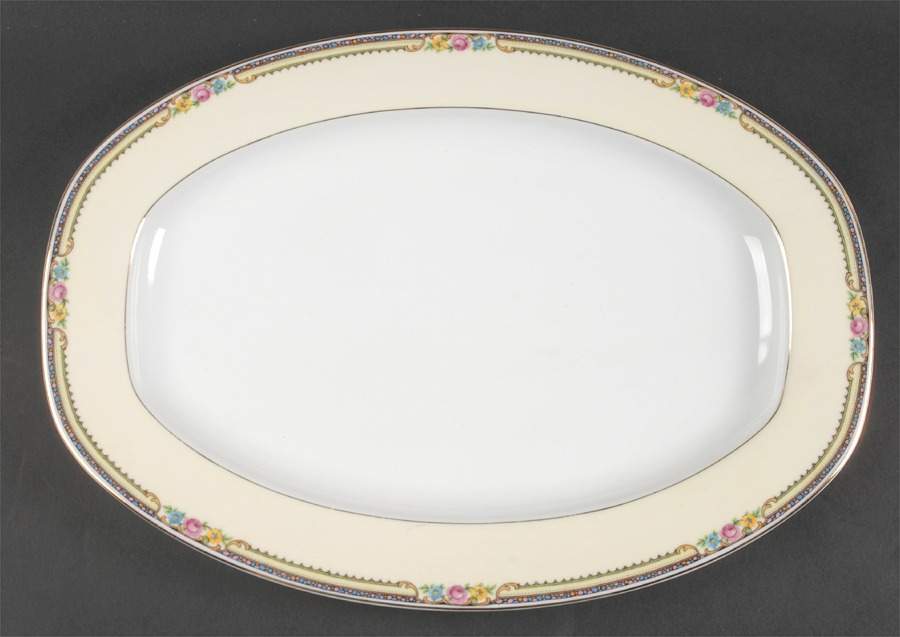 Delaware-Derby 16" Oval Serving Platter by Thun-1