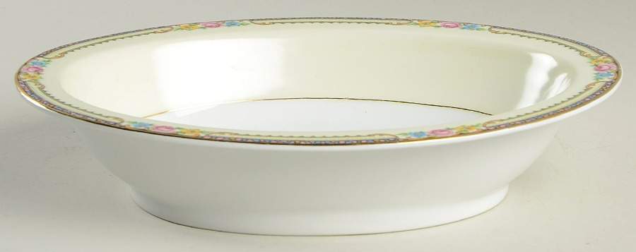 Delaware-Derby 10" Oval Vegetable Bowl by Thun-1