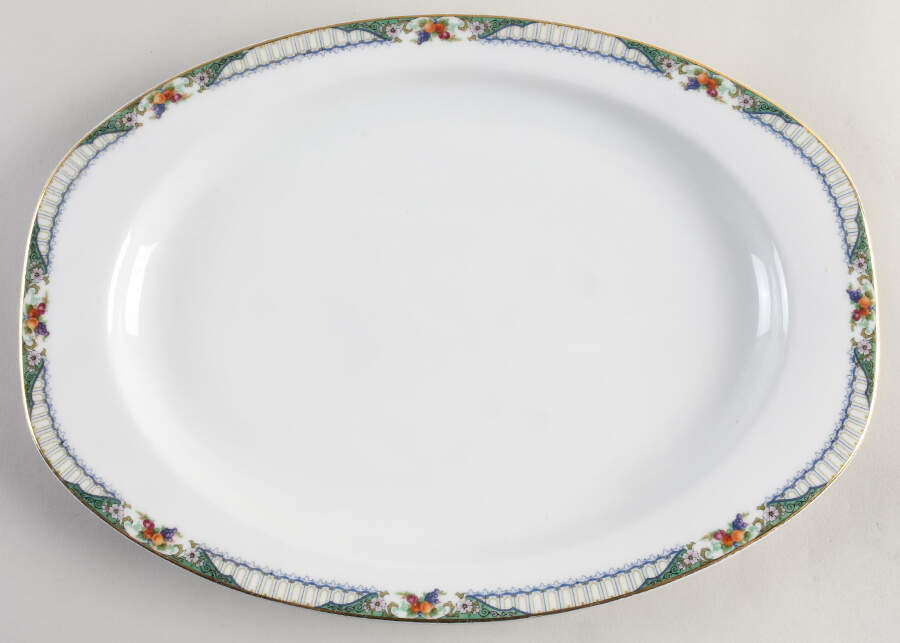 De Luxe 14" Oval Serving Platter by Thun-1