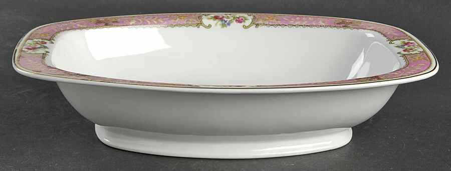 Dubarry 10" Oval Vegetable Bowl by Thun-1