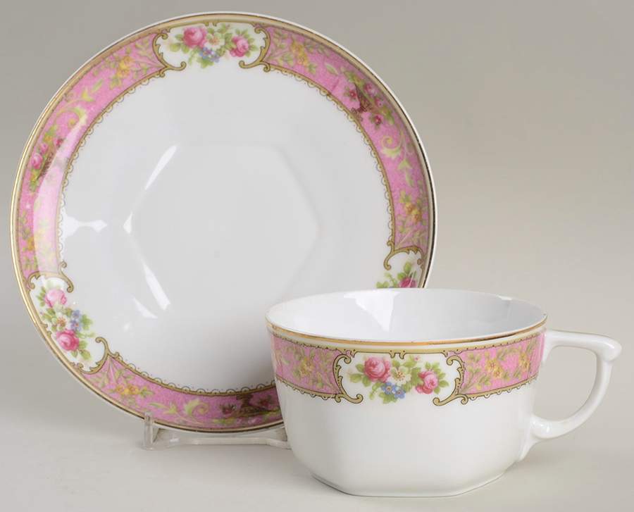Dubarry Flat Cup & Saucer Set by Thun-1