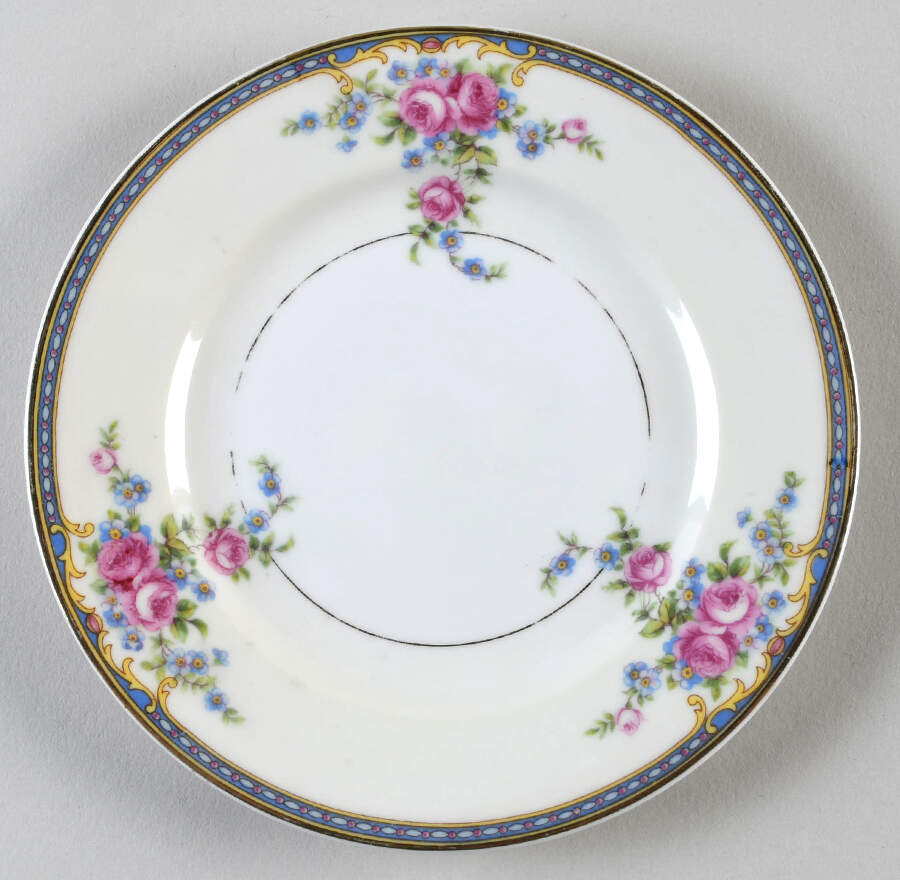 The Duchess Rose Bread & Butter Plate by Thun-1