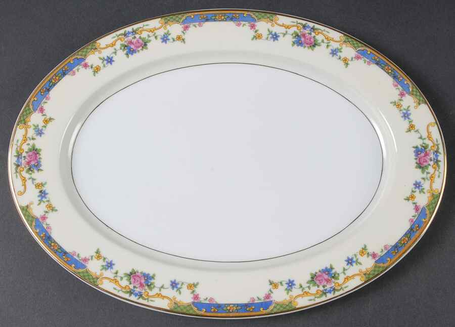 Embassy 12" Oval Serving Platter by Thun-1