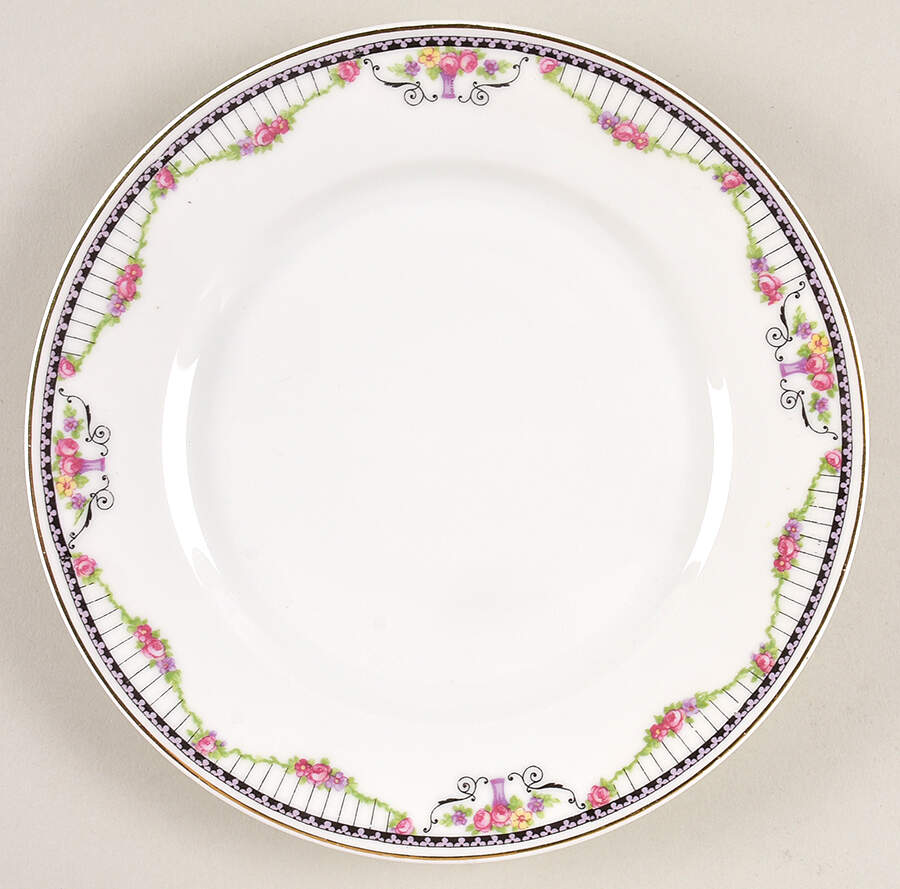Empire (White) Salad Plate by Thun-1