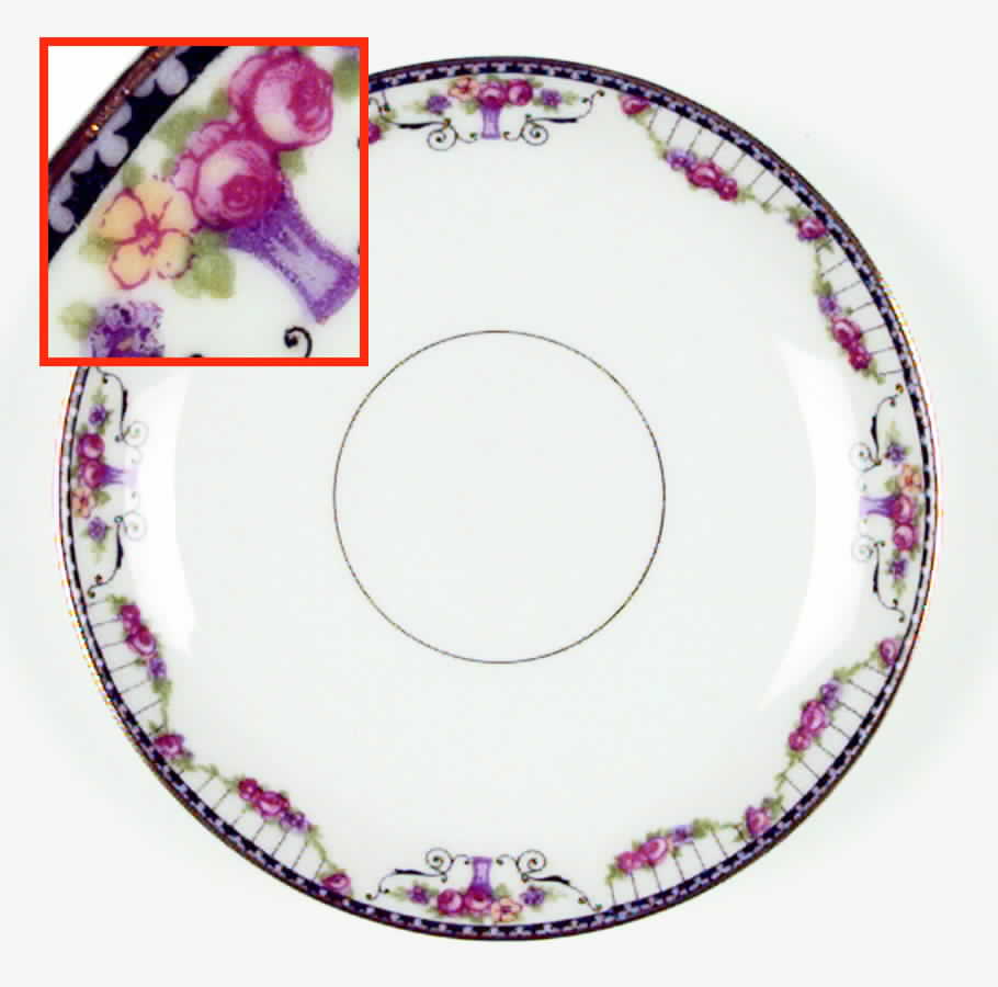 Empire (White) Saucer by Thun-1
