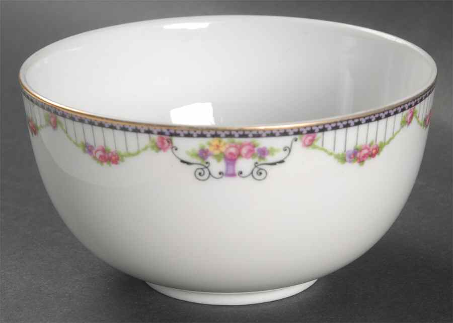 Empire (White) Cranberry Bowl by Thun-1