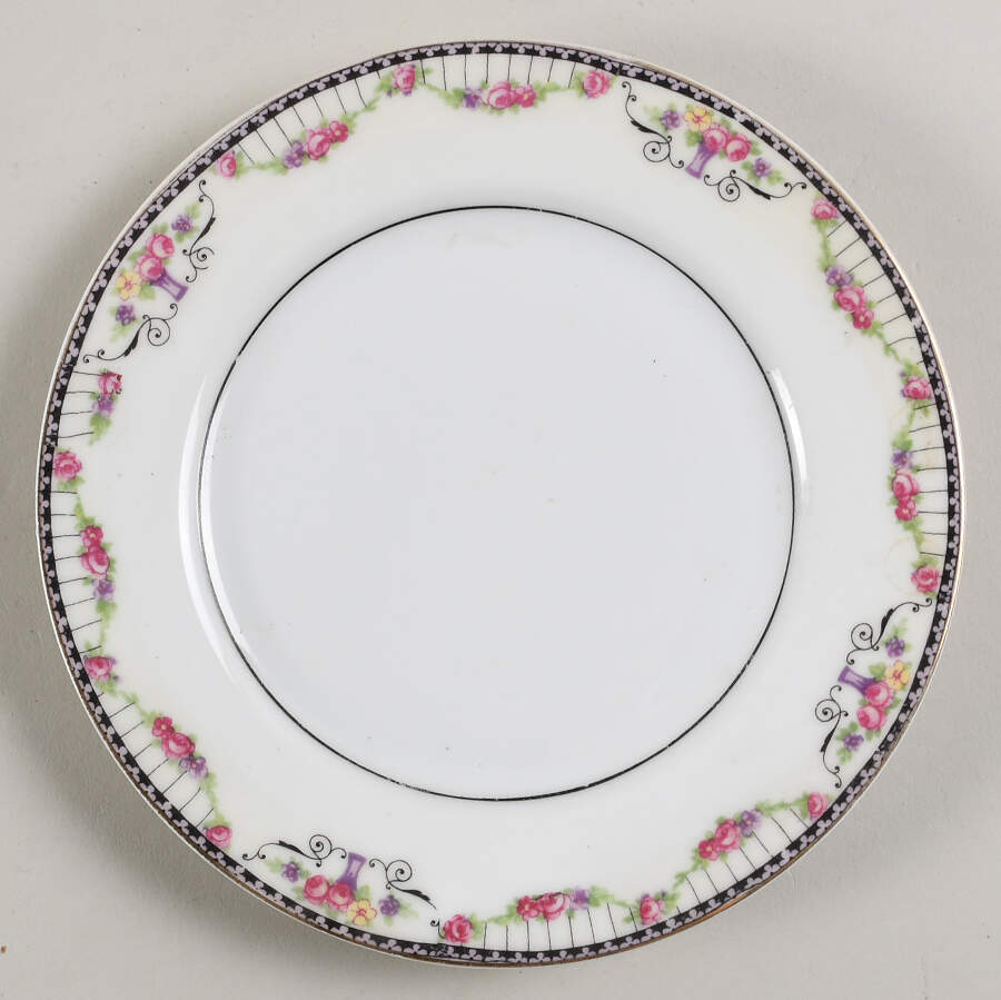 Empire (Cream Border) Bread & Butter Plate by Thun-1