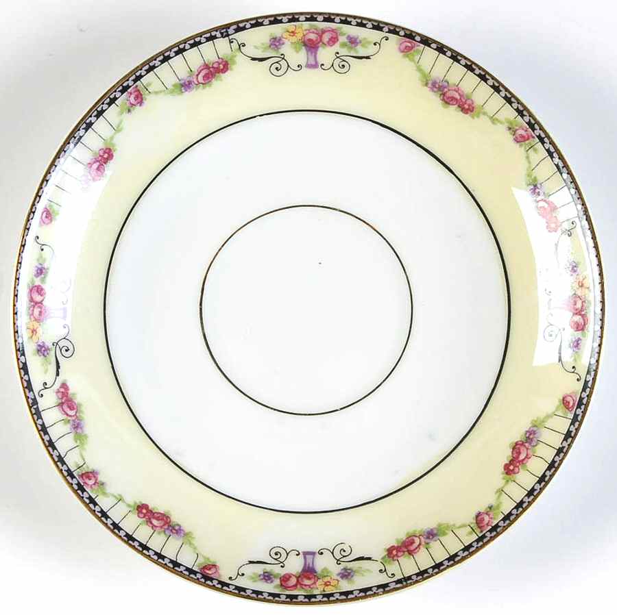 Empire (Cream Border) Saucer by Thun-1