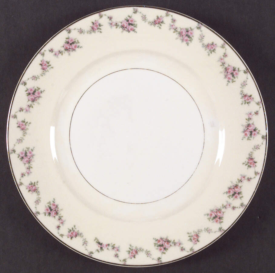 Garland Rose Dinner Plate by Thun-1