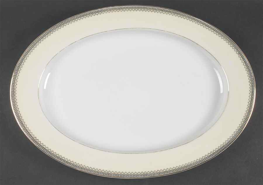 Grecian 16" Oval Serving Platter by Thun-1
