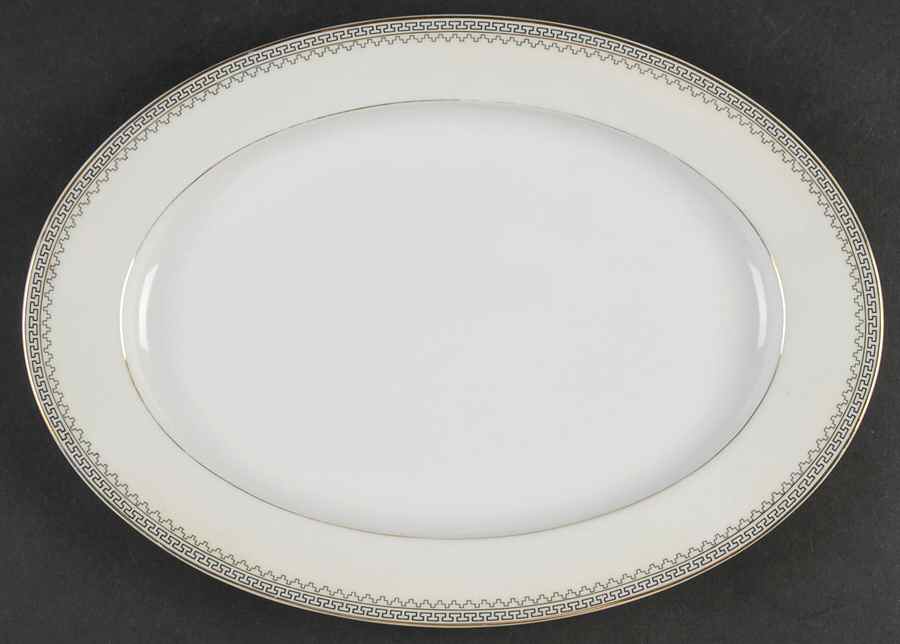 Grecian 12" Oval Serving Platter by Thun-1