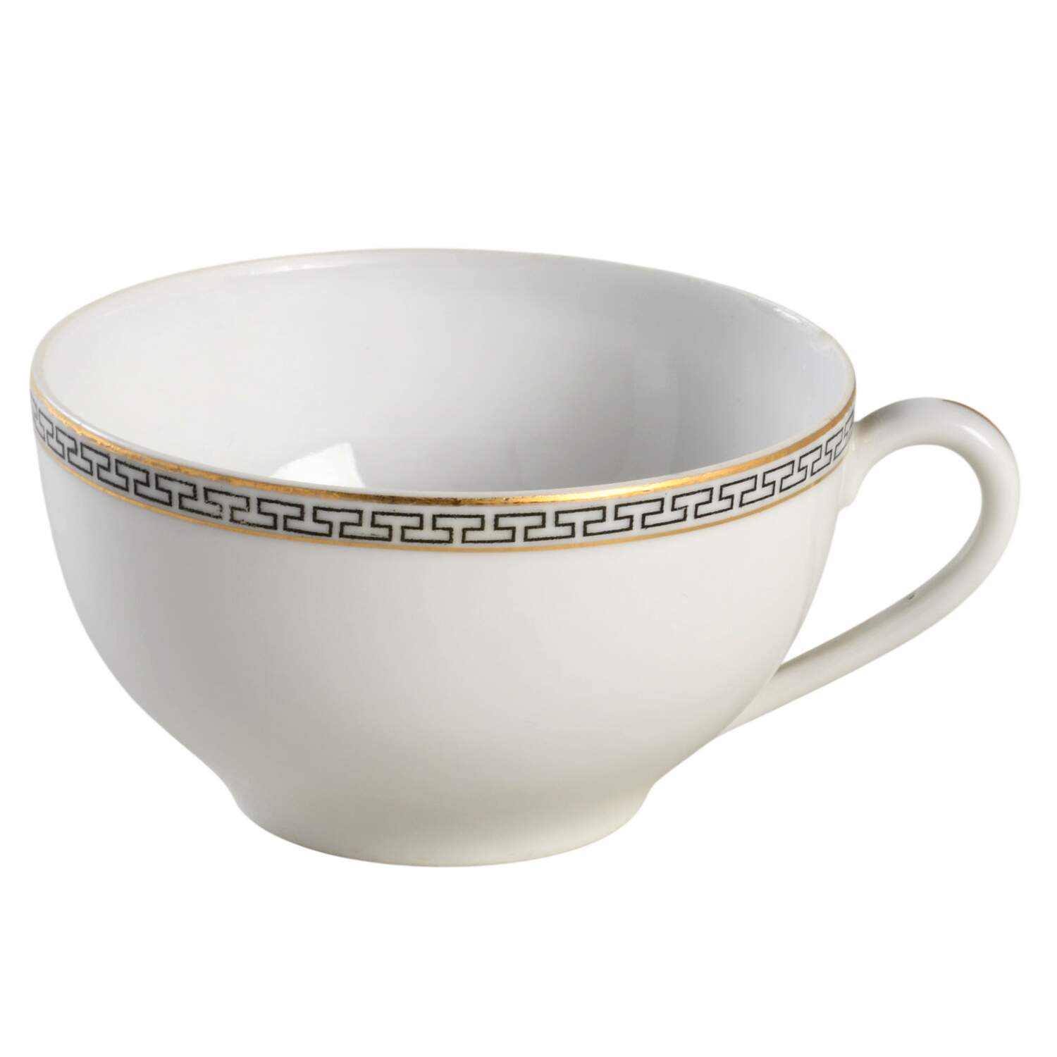Greek Key Flat Cup by Thun-1