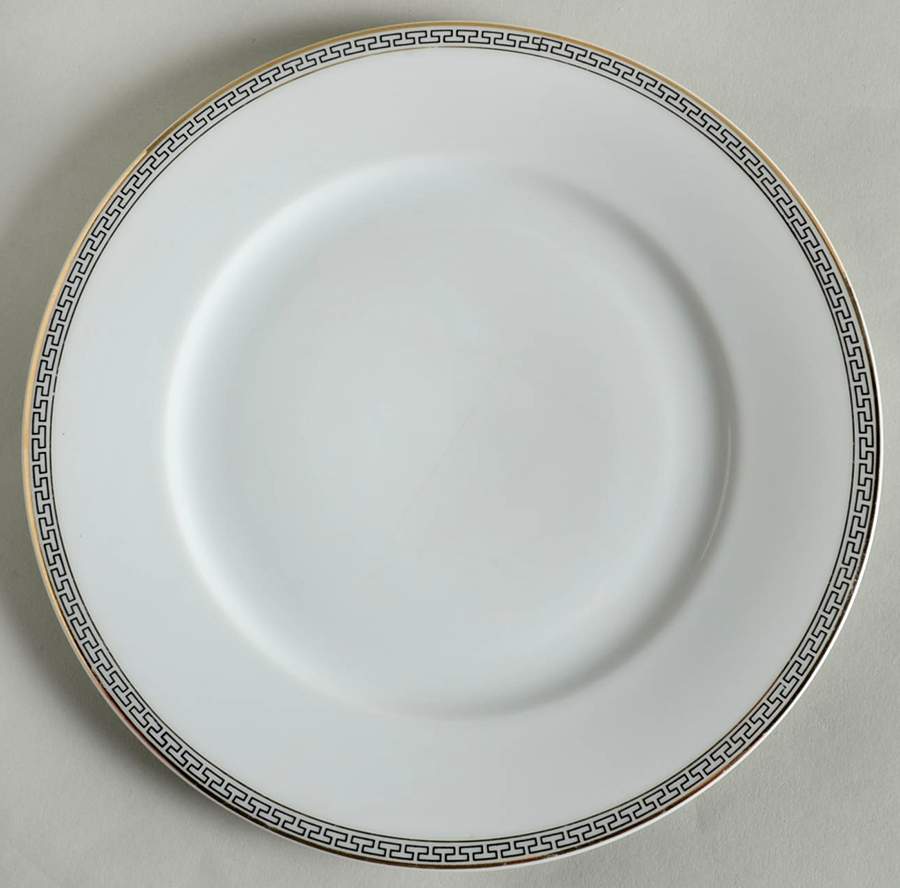 Greek Key Salad Plate by Thun-1