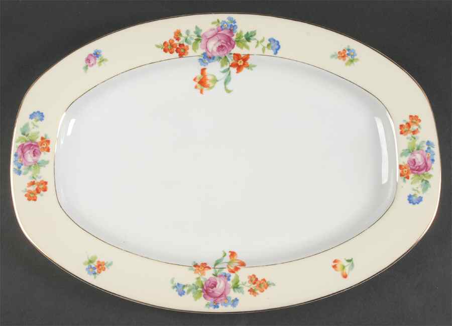 Lexington 16" Oval Serving Platter by Thun-1