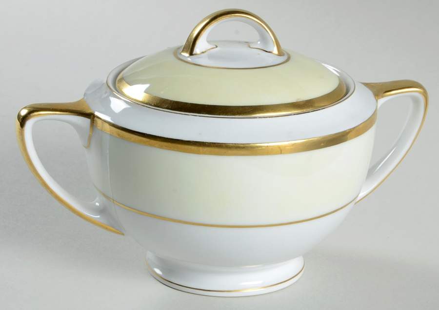 Majestic Sugar Bowl & Lid by Thun-1