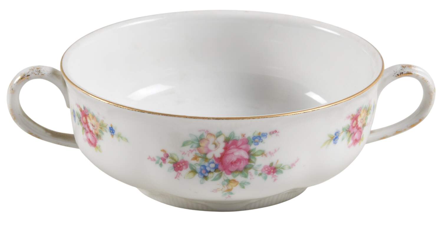 Marmora Flat Cream Soup Bowl by Thun-1