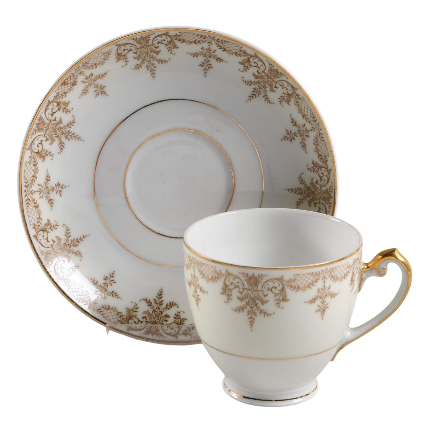 The Marquis Footed Demitasse Cup & Saucer Set by Thun-1