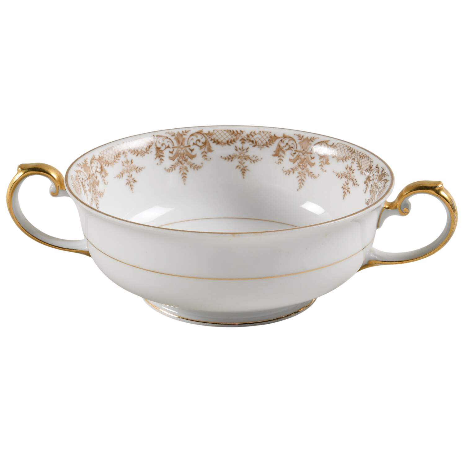 The Marquis Footed Cream Soup Bowl by Thun-1