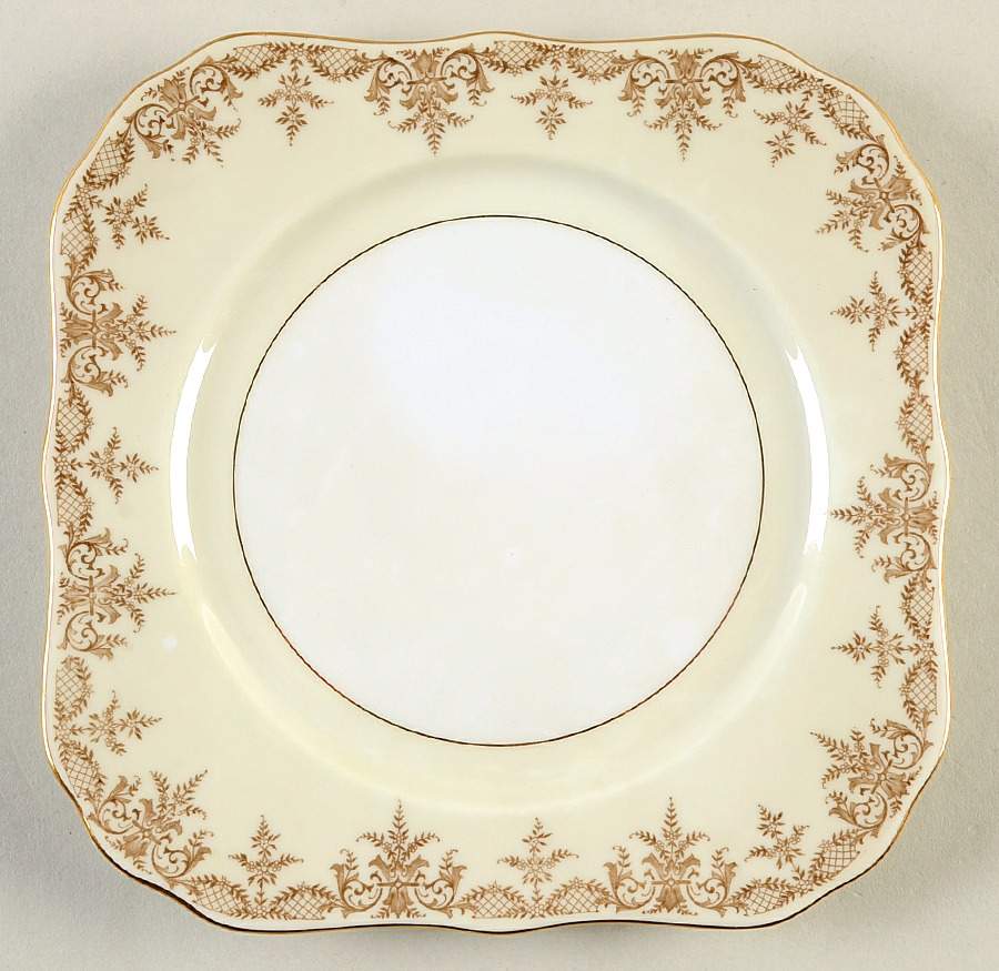 The Marquis Square Salad Plate by Thun-1