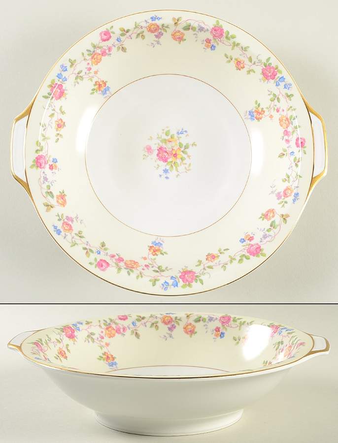 Mayflower 10" Round Vegetable Bowl by Thun-1