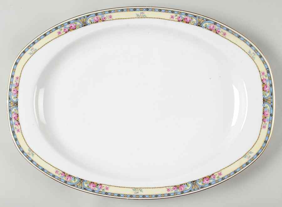 Mentone 15" Oval Serving Platter by Thun-1