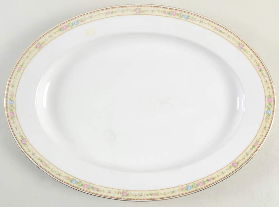 Milford 14" Oval Serving Platter by Thun-1