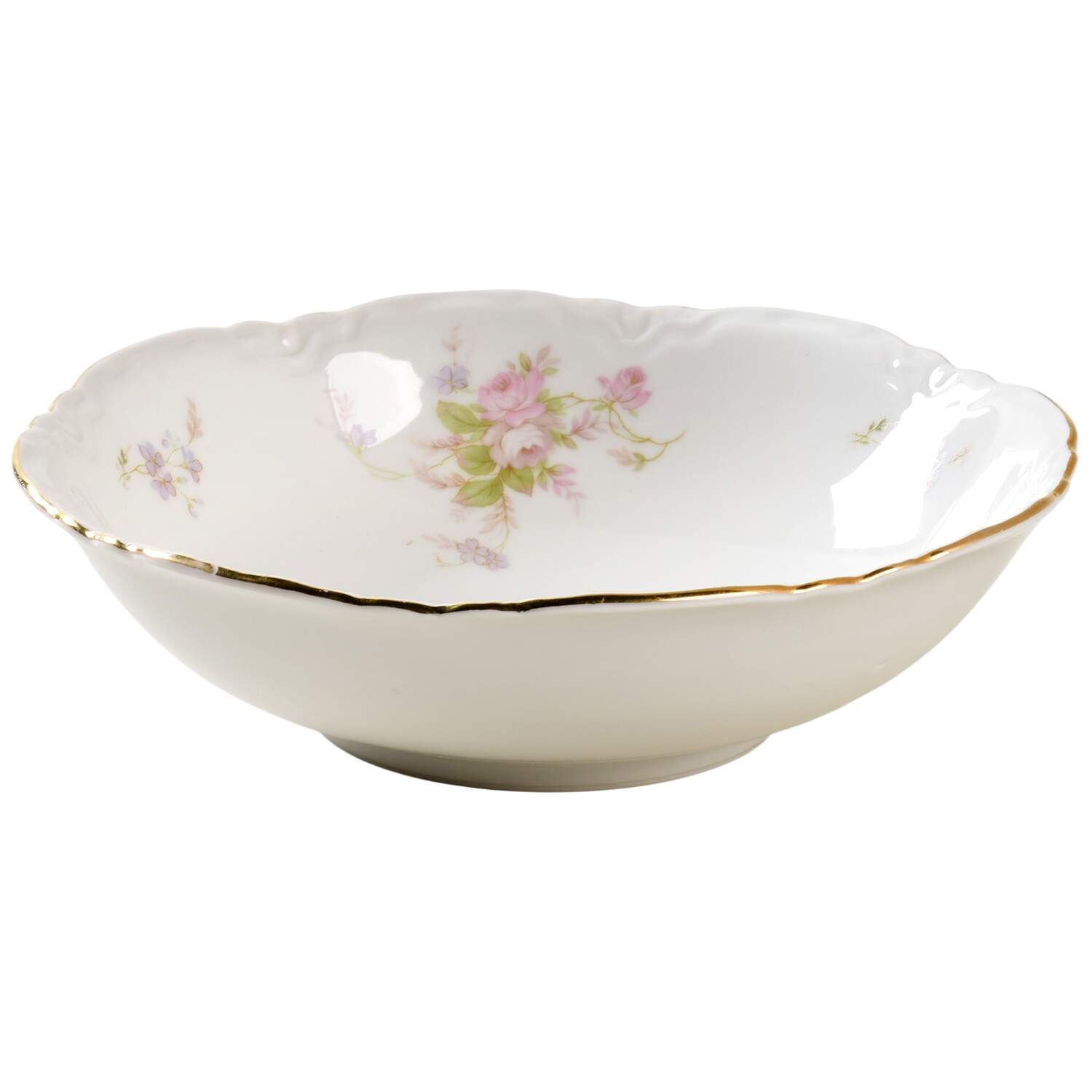 Moss Rose Coupe Cereal Bowl by Thun-1