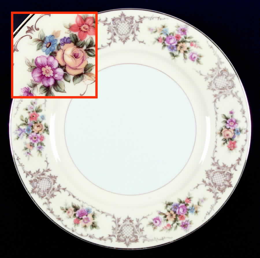 Newport (Ivory Rim) Dinner Plate by Thun-1