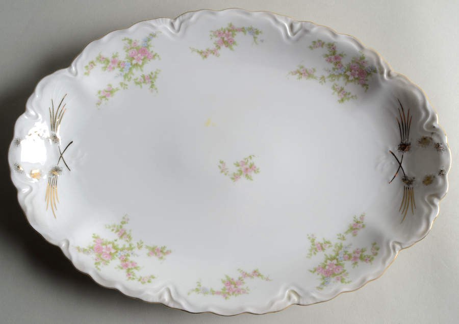 Normandie 13" Oval Serving Platter by Thun-1