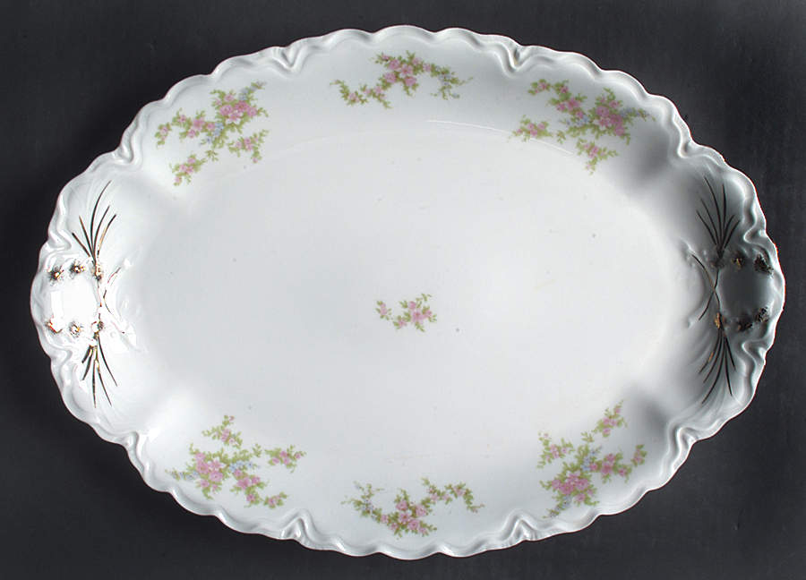 Normandie 16" Oval Serving Platter by Thun-1