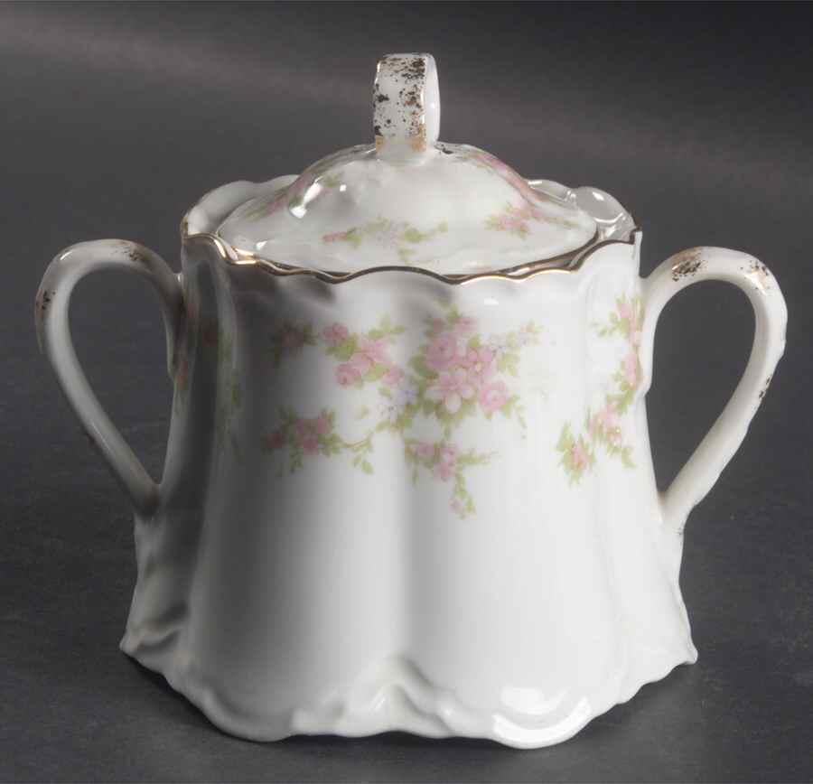 Normandie Sugar Bowl & Lid by Thun-1