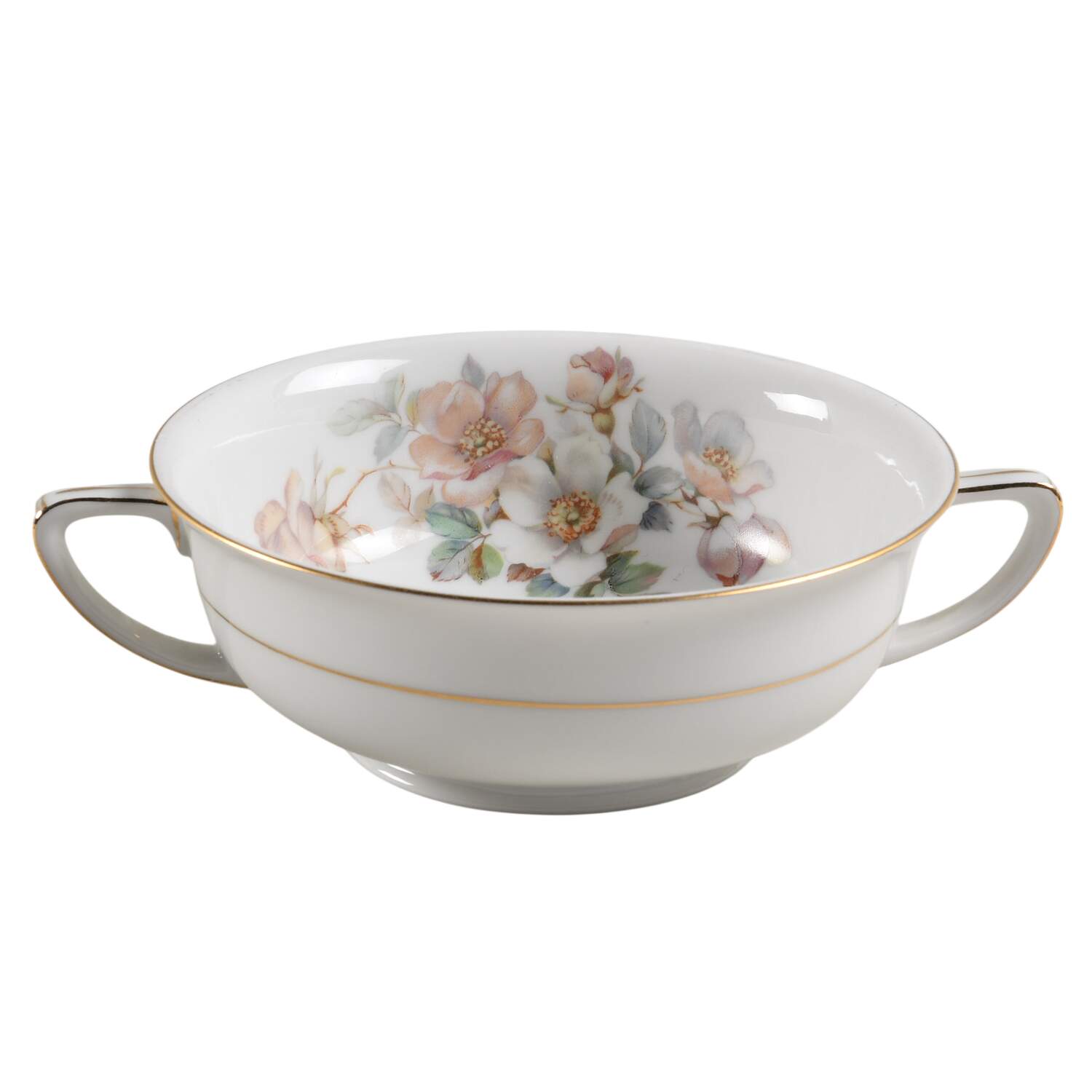 Orlando Footed Cream Soup Bowl by Thun-1
