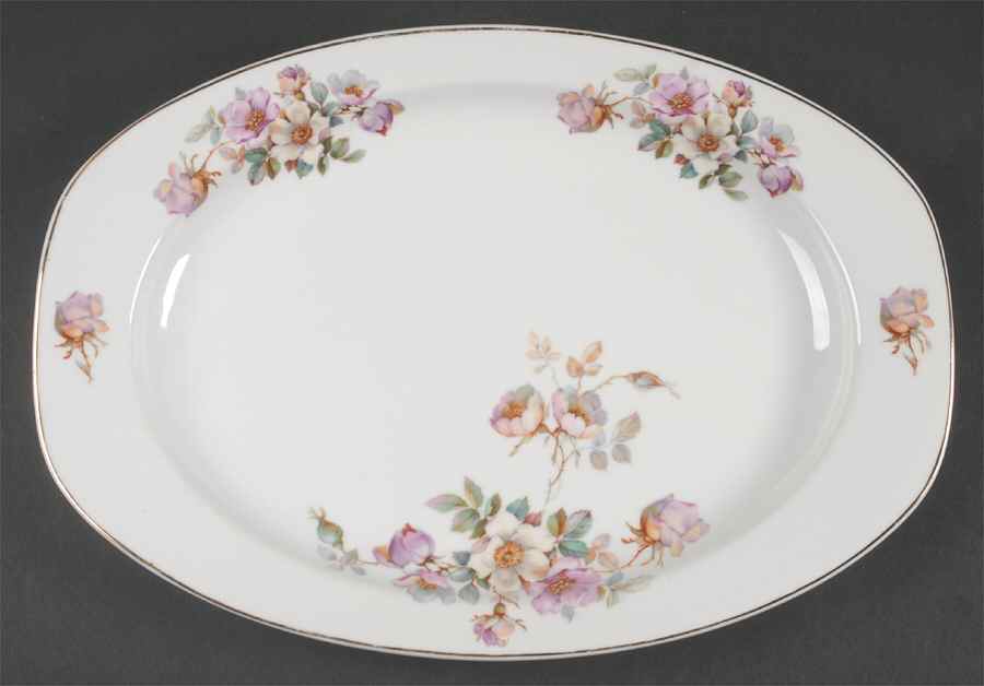 Orlando 14" Oval Serving Platter by Thun-1