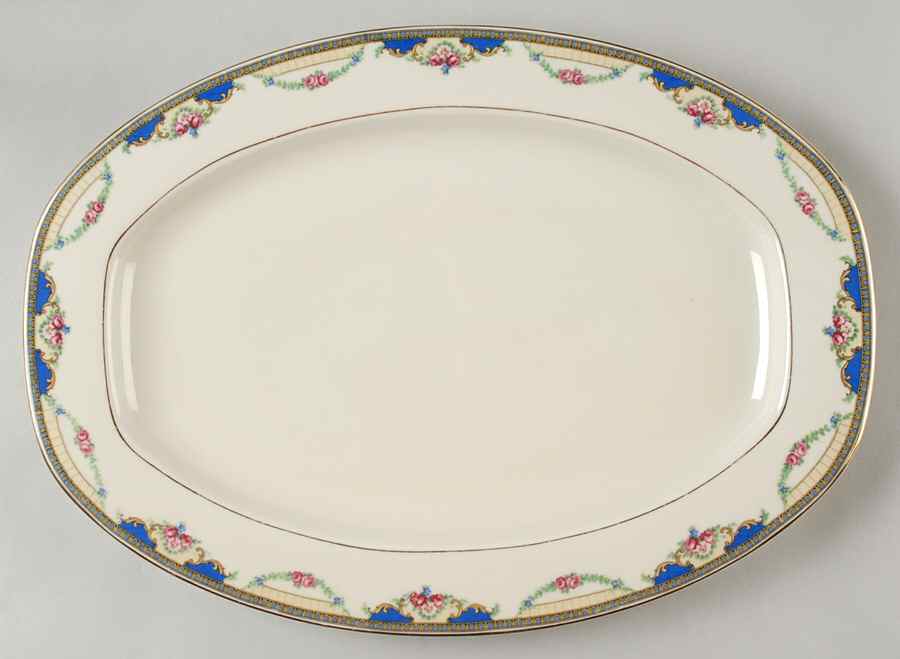 Premier (Smooth) 14" Oval Serving Platter by Thun-1