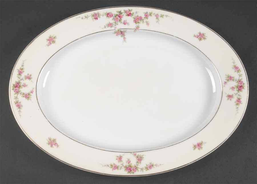Rambler 14" Oval Serving Platter by Thun-1