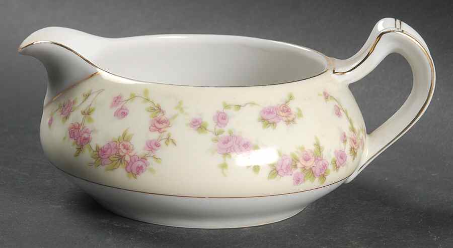 Rosemary (Small Pink Roses) Creamer by Thun-1