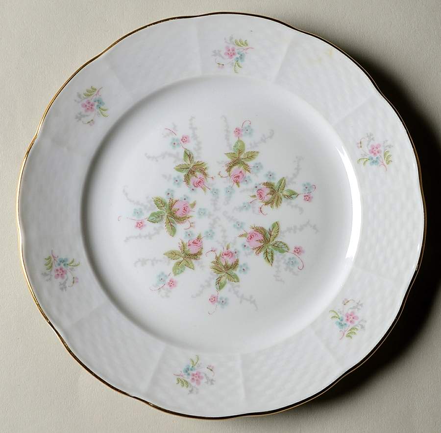 Rosebud Bread & Butter Plate by Thun-1