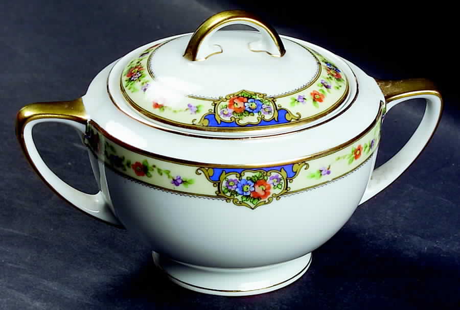 Savoy Sugar Bowl & Lid by Thun-1