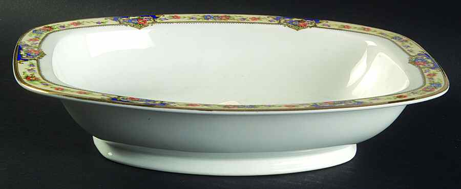 Savoy 10" Oval Vegetable Bowl by Thun-1