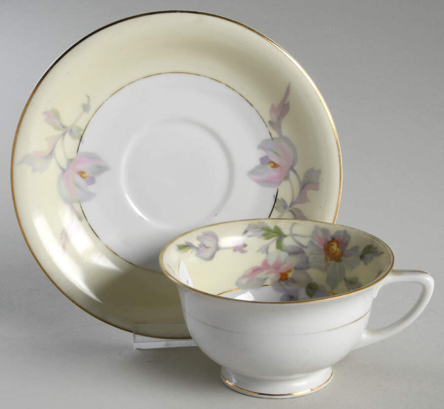 17714 Footed Cup & Saucer Set by Thun-1